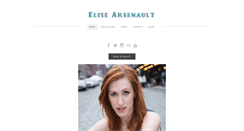 Desktop Screenshot of elisearsenault.com